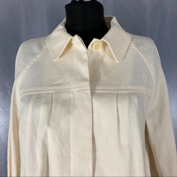 Theory women’s button down pleated jacket - Picture 4 of 9